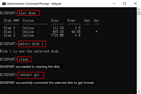 format gpt disk to mbr